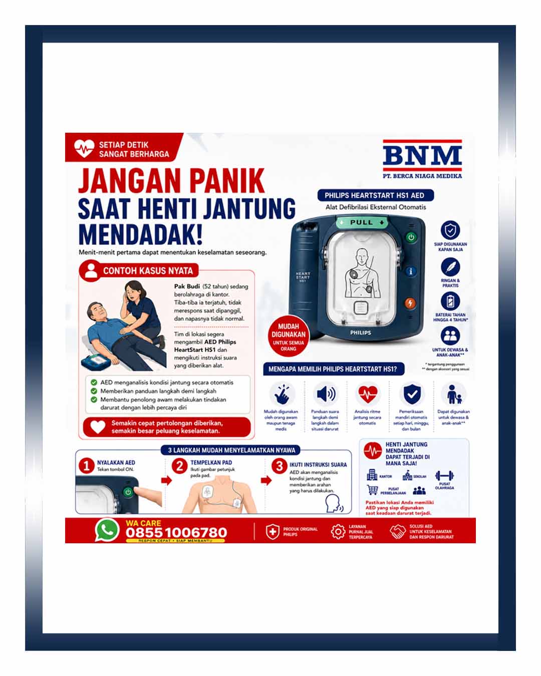 Flyer HSG - Philips Heartstart HS1 AED