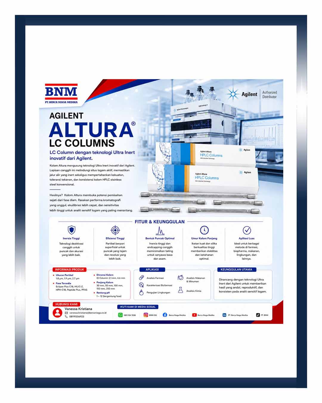 Flyer ISG - Agilent Altura LC Columns