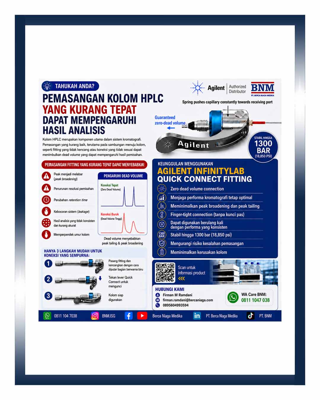 Flyer ISG - Pemasangan Kolom HPLC