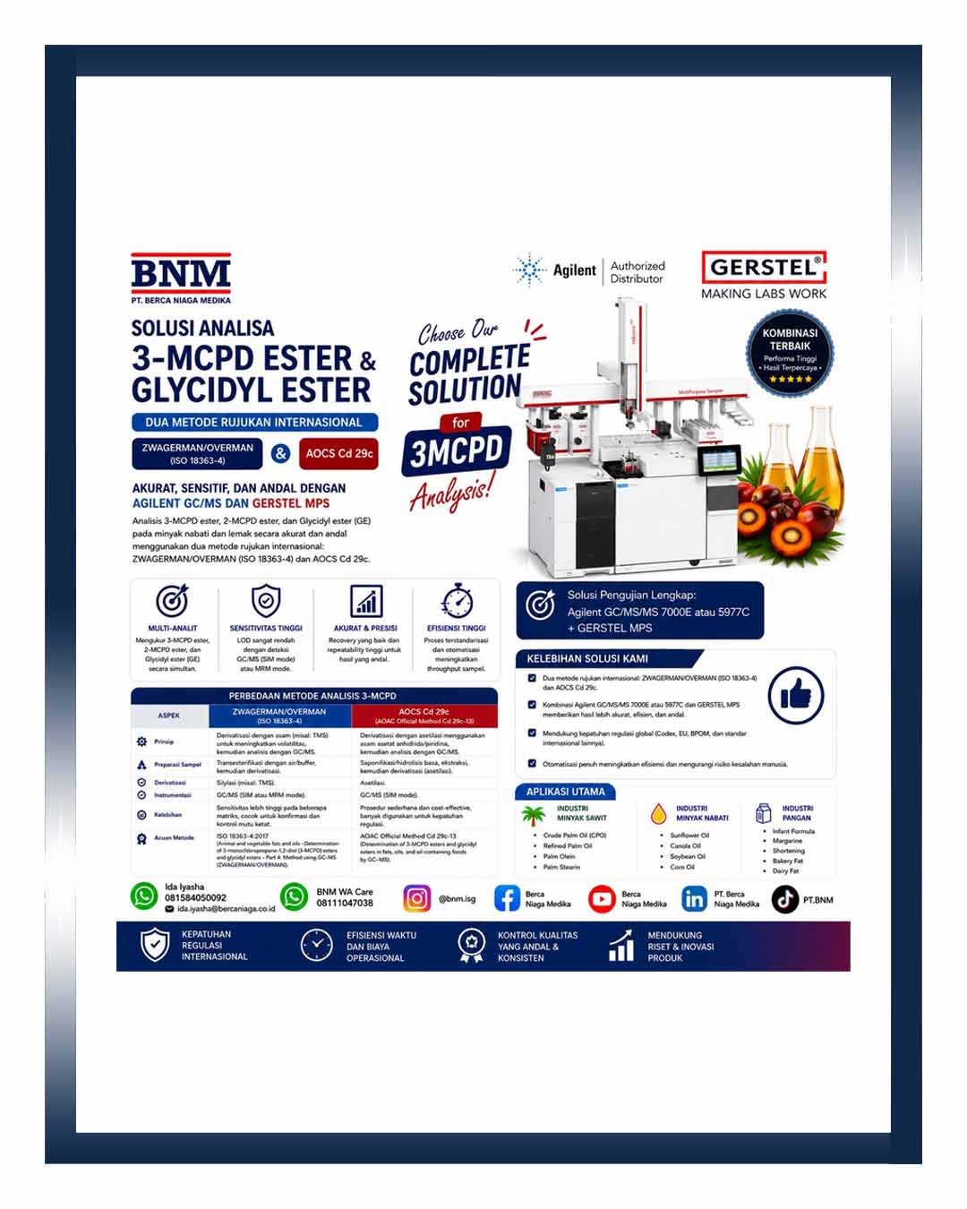 Flyer ISG - Solusi Analisa 3-MCPD Ester & Glycidyl Ester