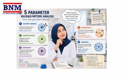 5 Parameter Validasi Metode Analisis : Accuracy, Precision, Repeatability, Reproducibility, and Robustness