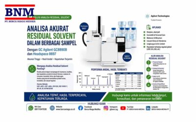 Analisa Akurat Residual Solvent dalam Berbagai Sample dengan Agilent GC 8890B dan Headspace 8697