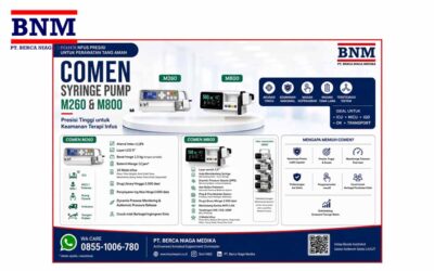 Comen Syringe Pump M260 & M800 : Solusi Syringe Pump Presisi Untuk Perawatan yang Aman
