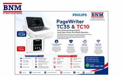 Philips PageWriter TC35 & TC10 : Solusi Elektrokardiograf (ECG) yang Cepat, Akurat, dan Mudah Digunakan