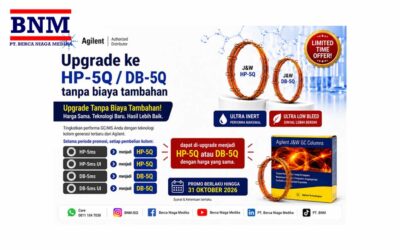 PROMO TERBATAS ! Upgrade ke Agilent J&W HP-5Q / DB-5Q – Upgrade Tanpa Biaya Tambahan !