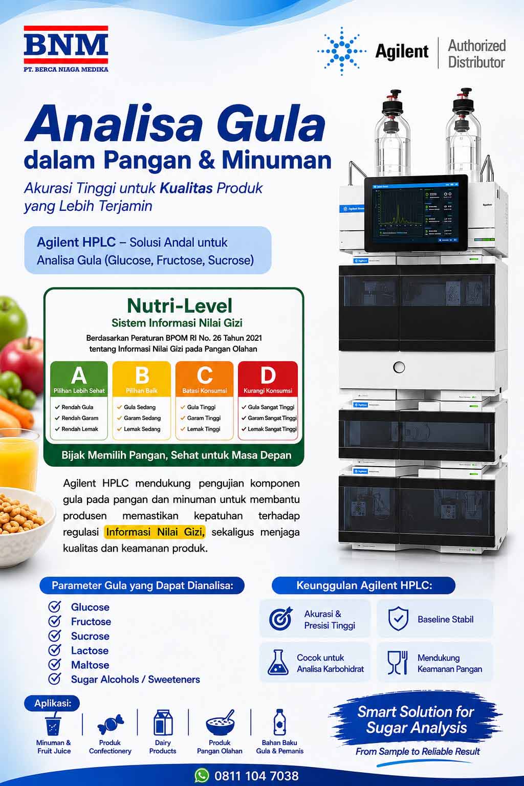 Analisa Gula dalam Pangan & Minuman