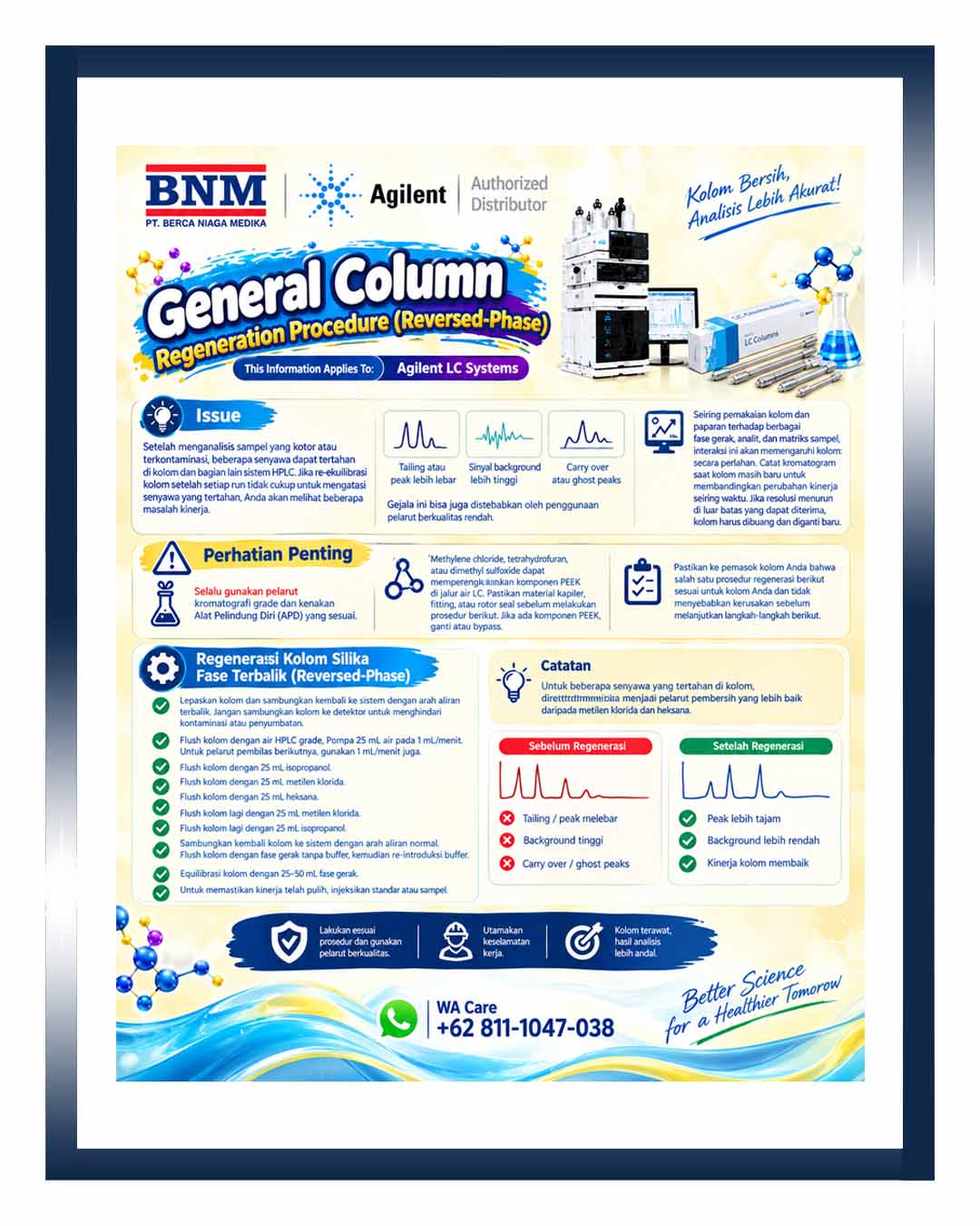 Flyer Artikel ISG - General Column Regeneration Procedure