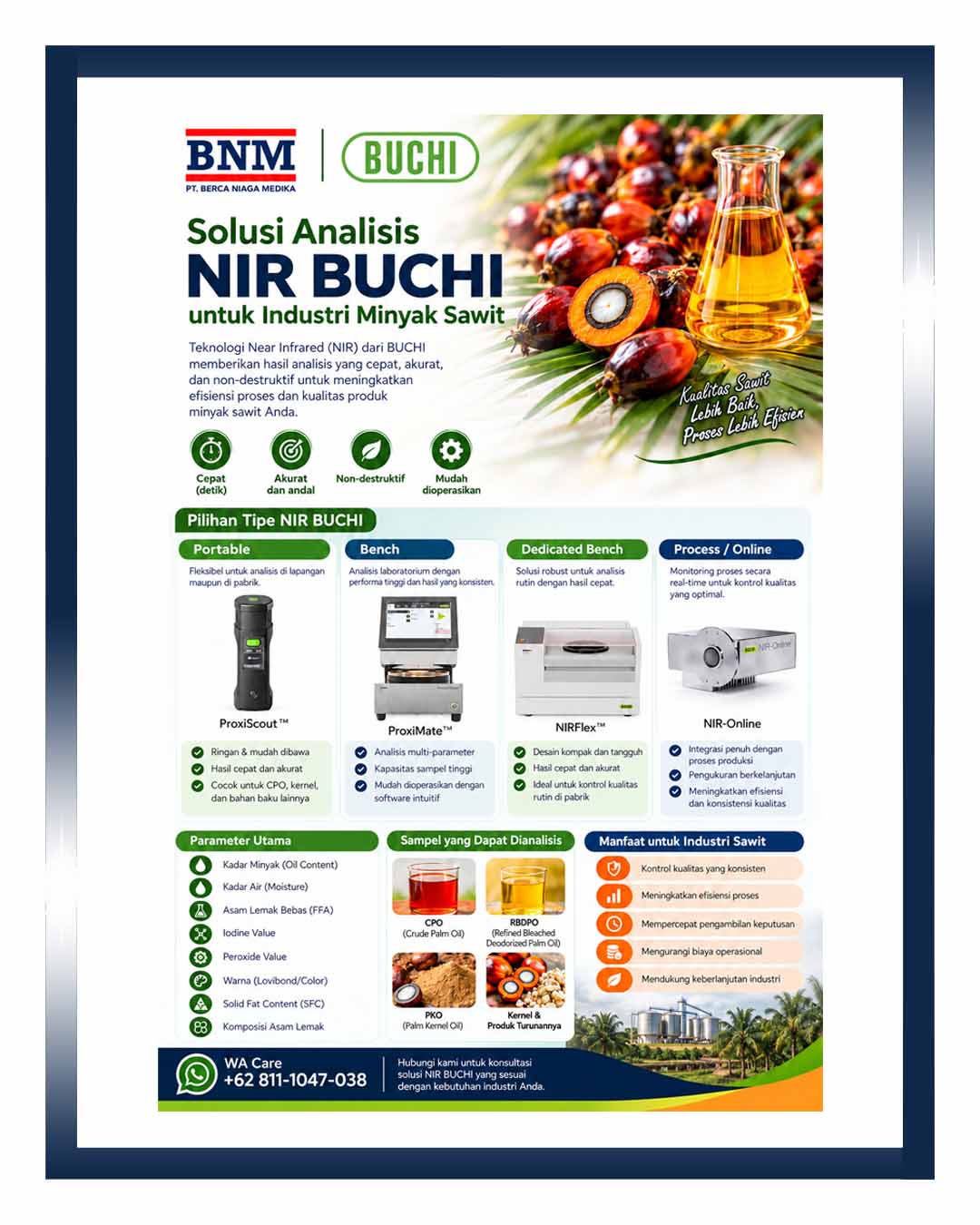 Flyer Artikel ISG - Solusi Analisis NIR Buchi