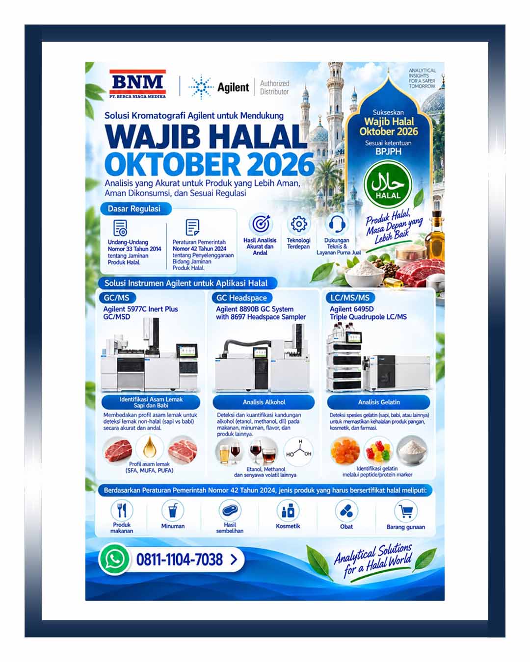 Flyer Artikel ISG - Wajib Halal Oktober 2026