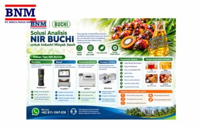 Solusi Analisis Teknologi Near Infrared (NIR) dari BUCHI untuk Industri Minyak Sawit